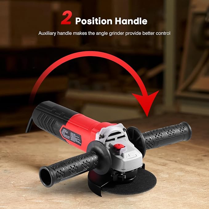 GrindPro™ 4-1/2 Inch Angle Grinder