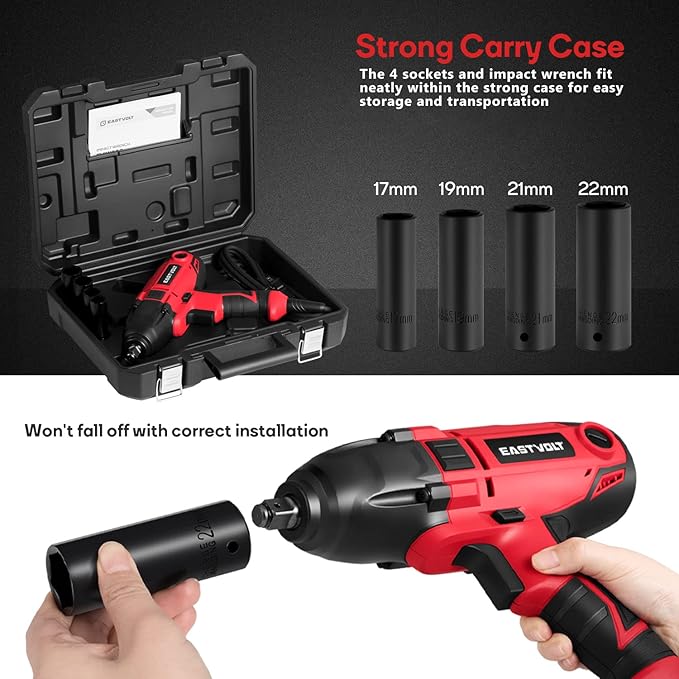 TorqueMaster™ High-Torque Electric Impact Wrench