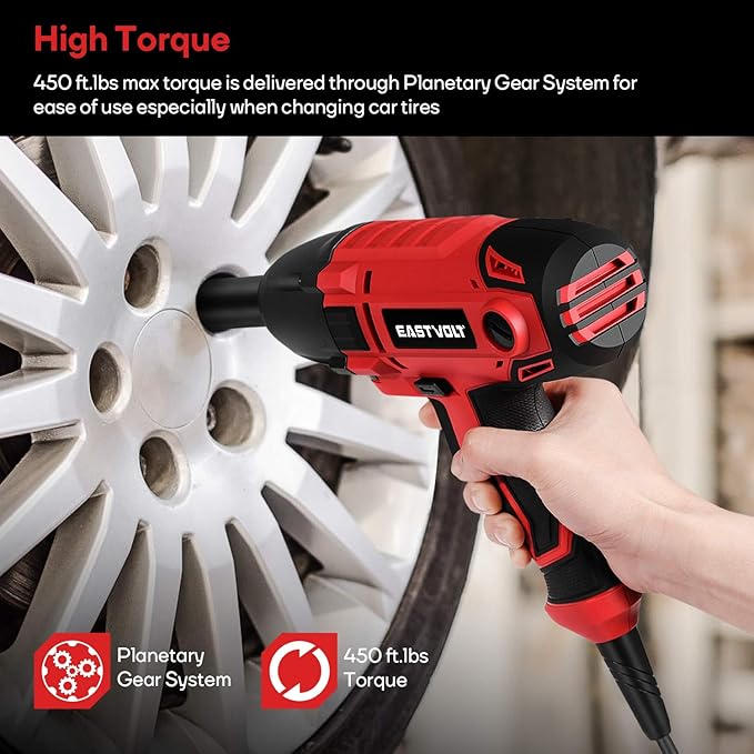 TorqueMaster™ High-Torque Electric Impact Wrench