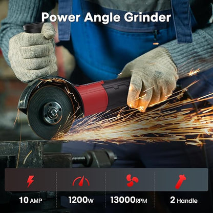 GrindPro™ 4-1/2 Inch Angle Grinder